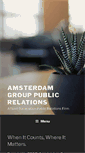Mobile Screenshot of amsterdamgroup.net